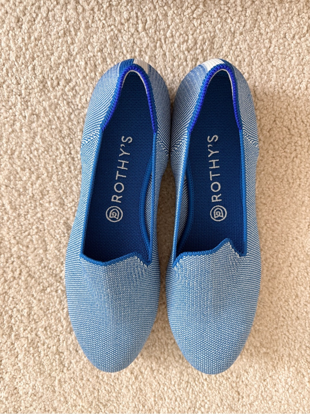 Retired - Size 9.5 Rothy's Indigo Cloud Original Loafer
